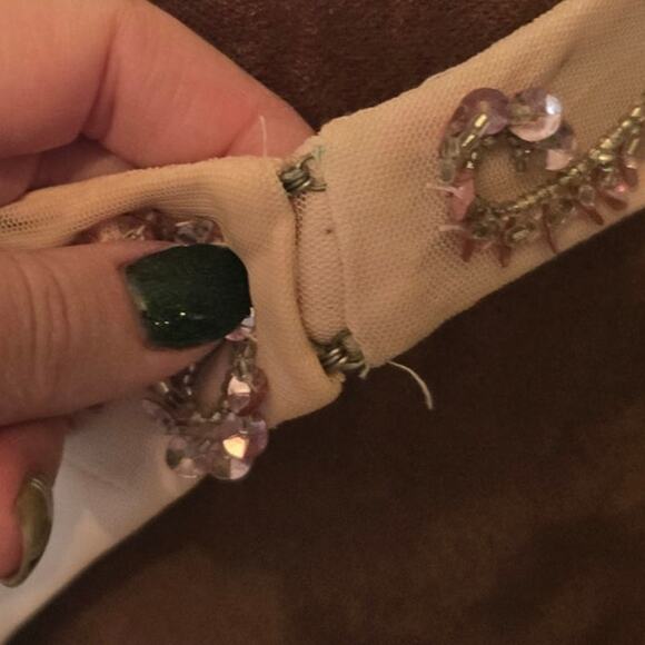 Lush by Jasz Couture Pink Embellished Long Pink Formal Gown - Picture 6 of 12